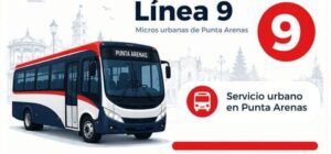 Línea 9 de micros urbanas en Punta Arenas
